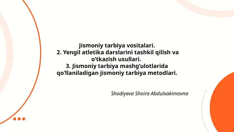 Jismoniy tarbiya vositalari 1