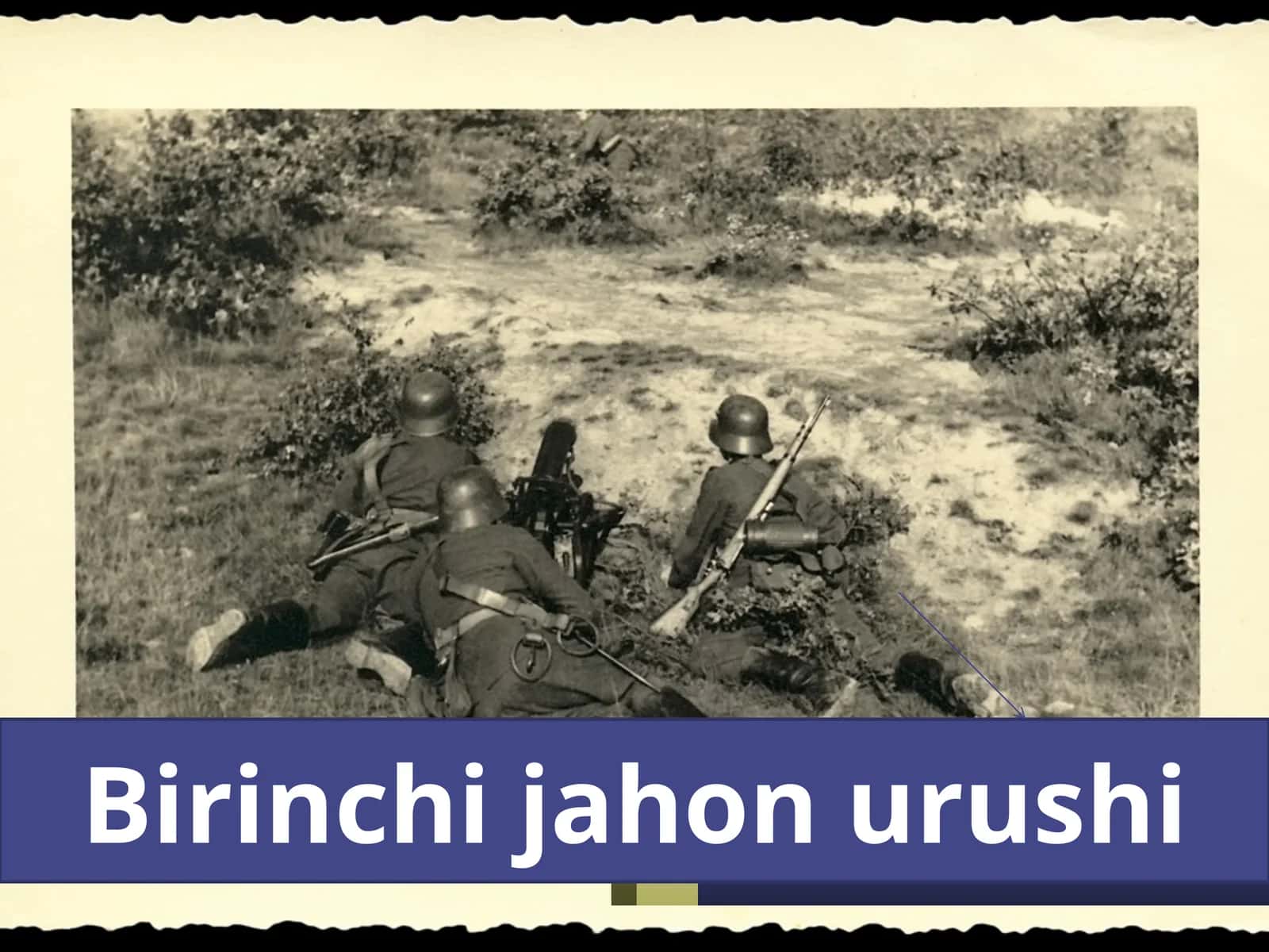 Birinchi jahon urushi 1