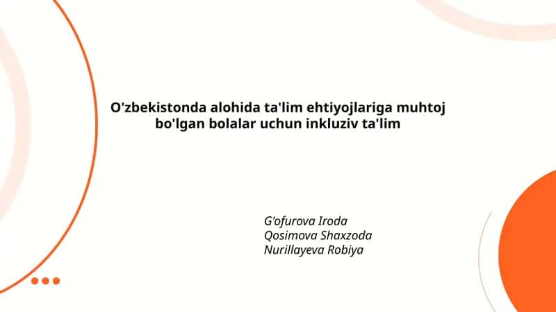 Inkluziv ta'lim 1