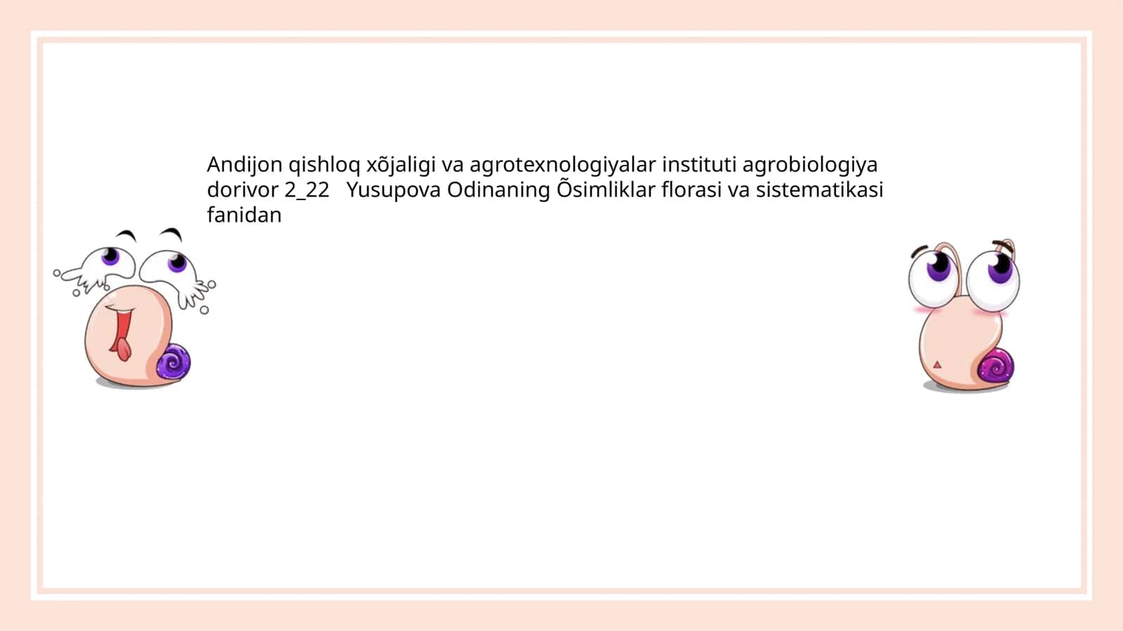 Rõyandoshlar va Zaytundoshlar 1