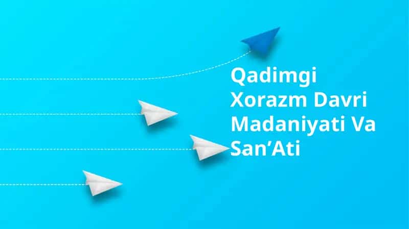 Qadimgi Xorazm Davri Madaniyati Va SanʼAti 1
