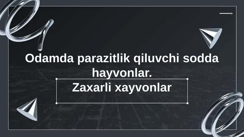 Parazit hayvonlar 1