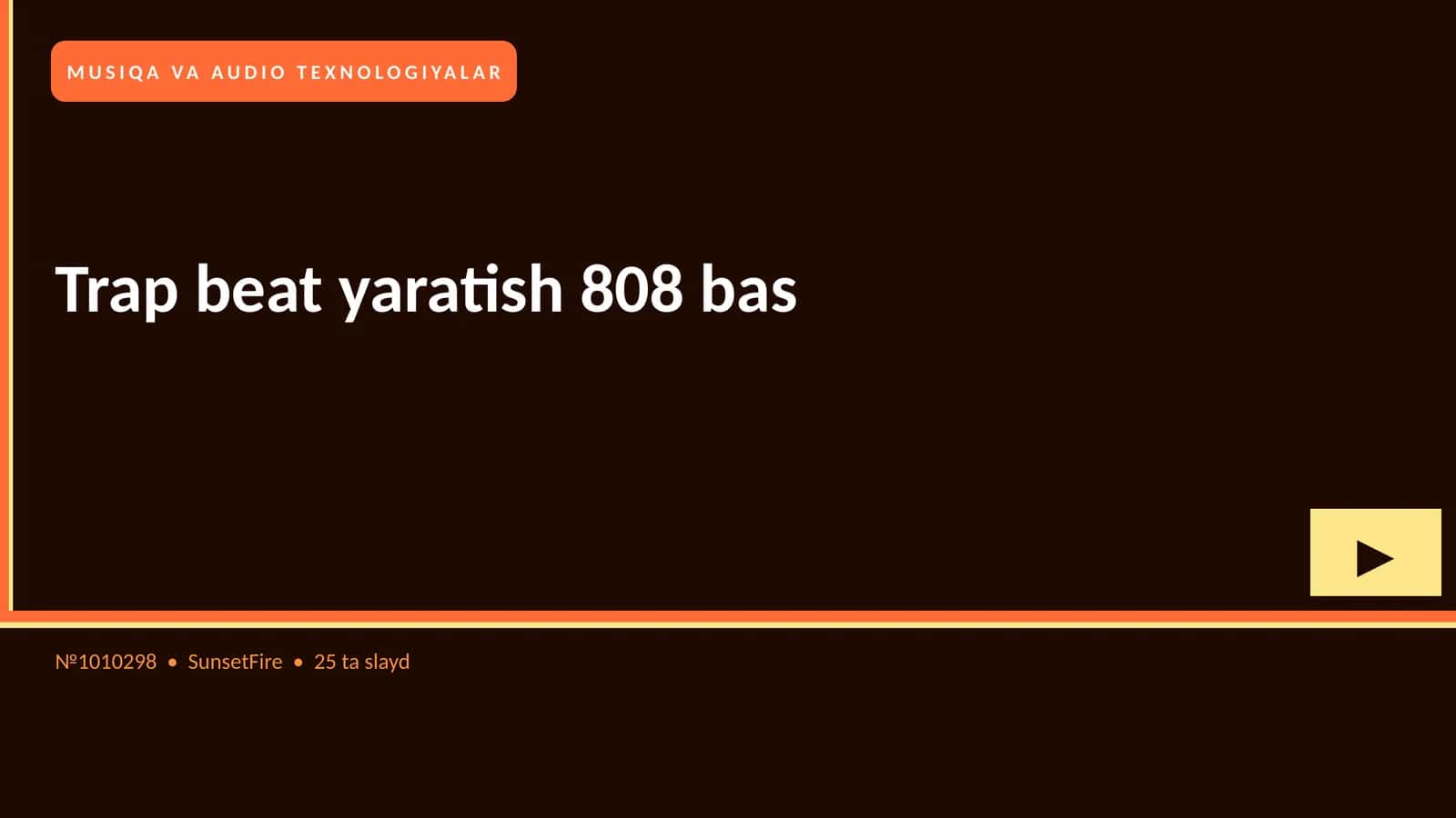 Trap beat yaratish 808 bas 1