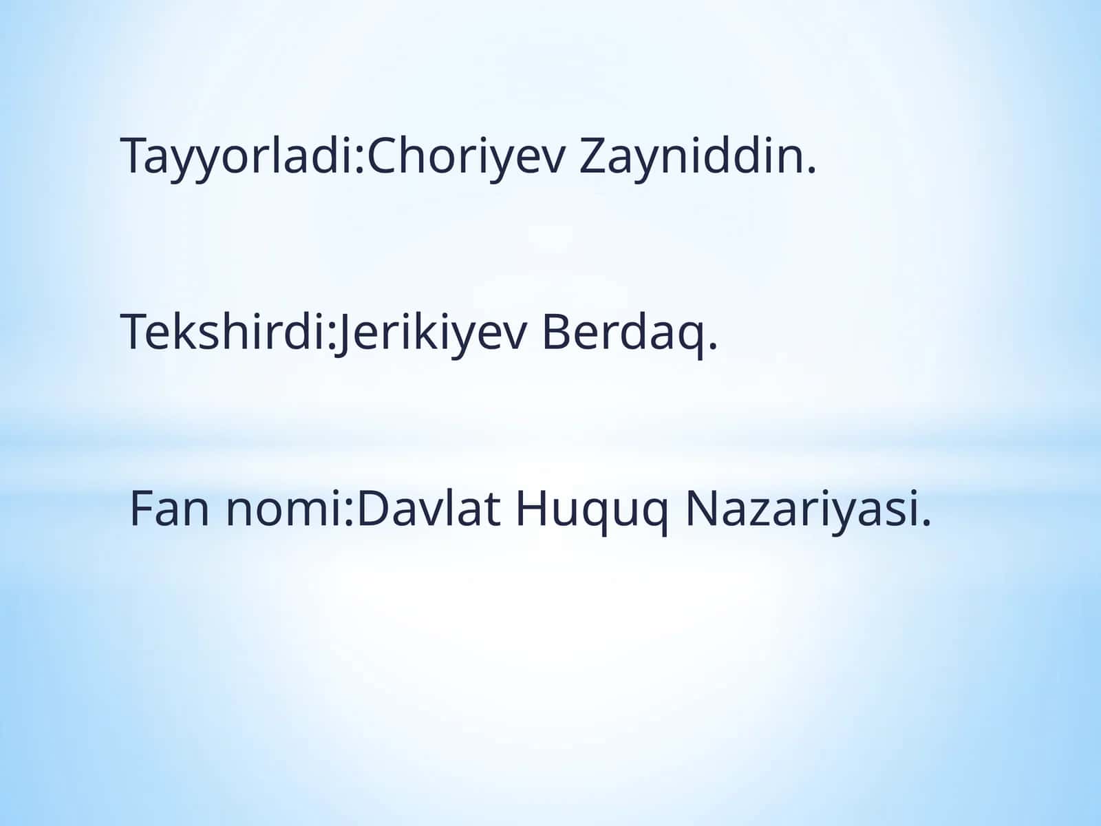 Buyuk Britaniyaning Huquqiy Tizimi 1