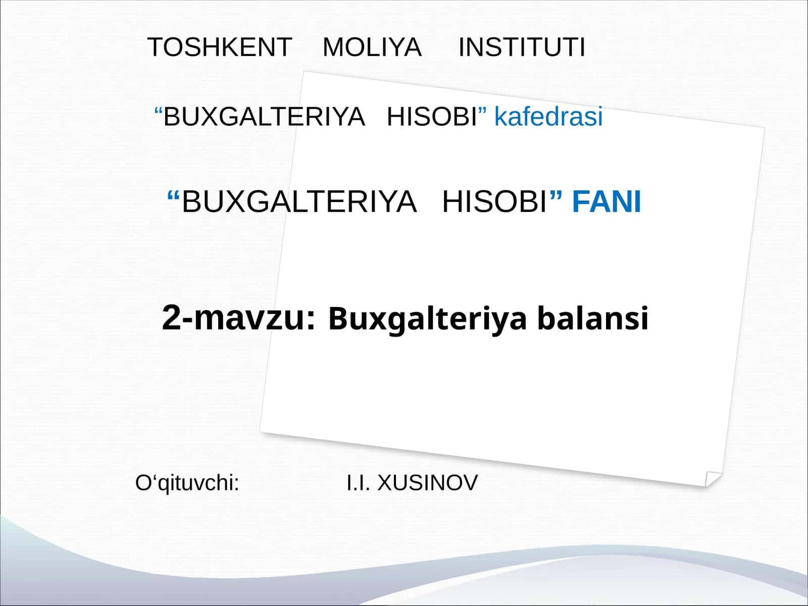 Buxgalteriyabalansi 1