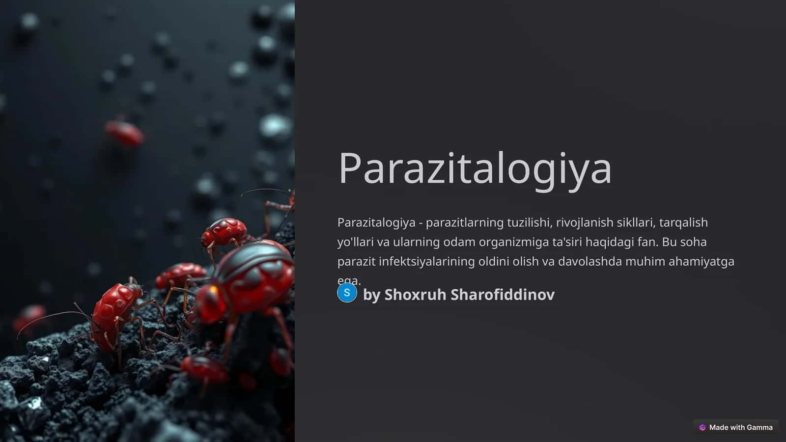 Parazitalogiya 1