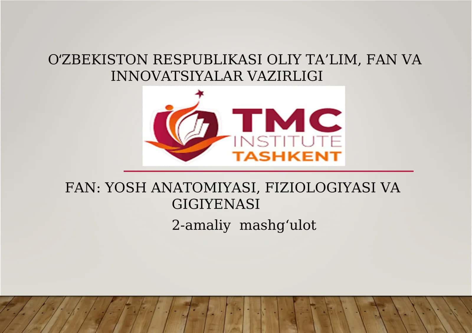 Orqamiya reflekslarini aniqlash. Faol diqqat, ixtiyoriy harakat tezligi, aqliy ishchanlik qobiliyatini aniqlash 1
