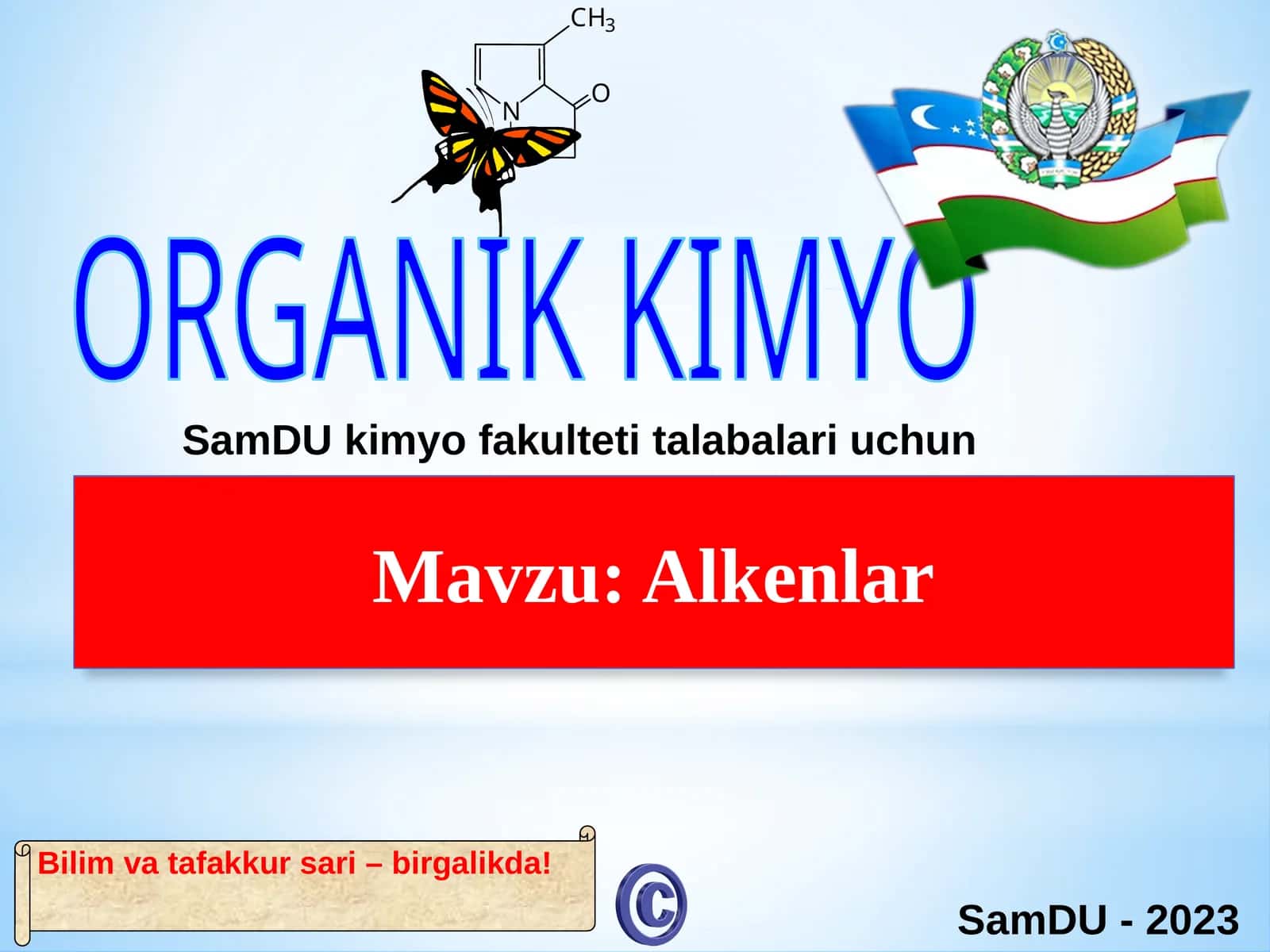 ОRGANIK KIMYO SamDU-2023 1