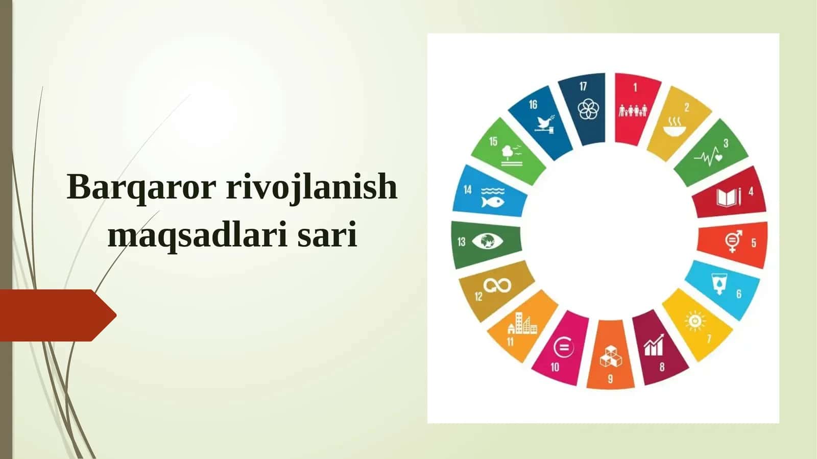 Barqaror rivojlanish maqsadlari 1