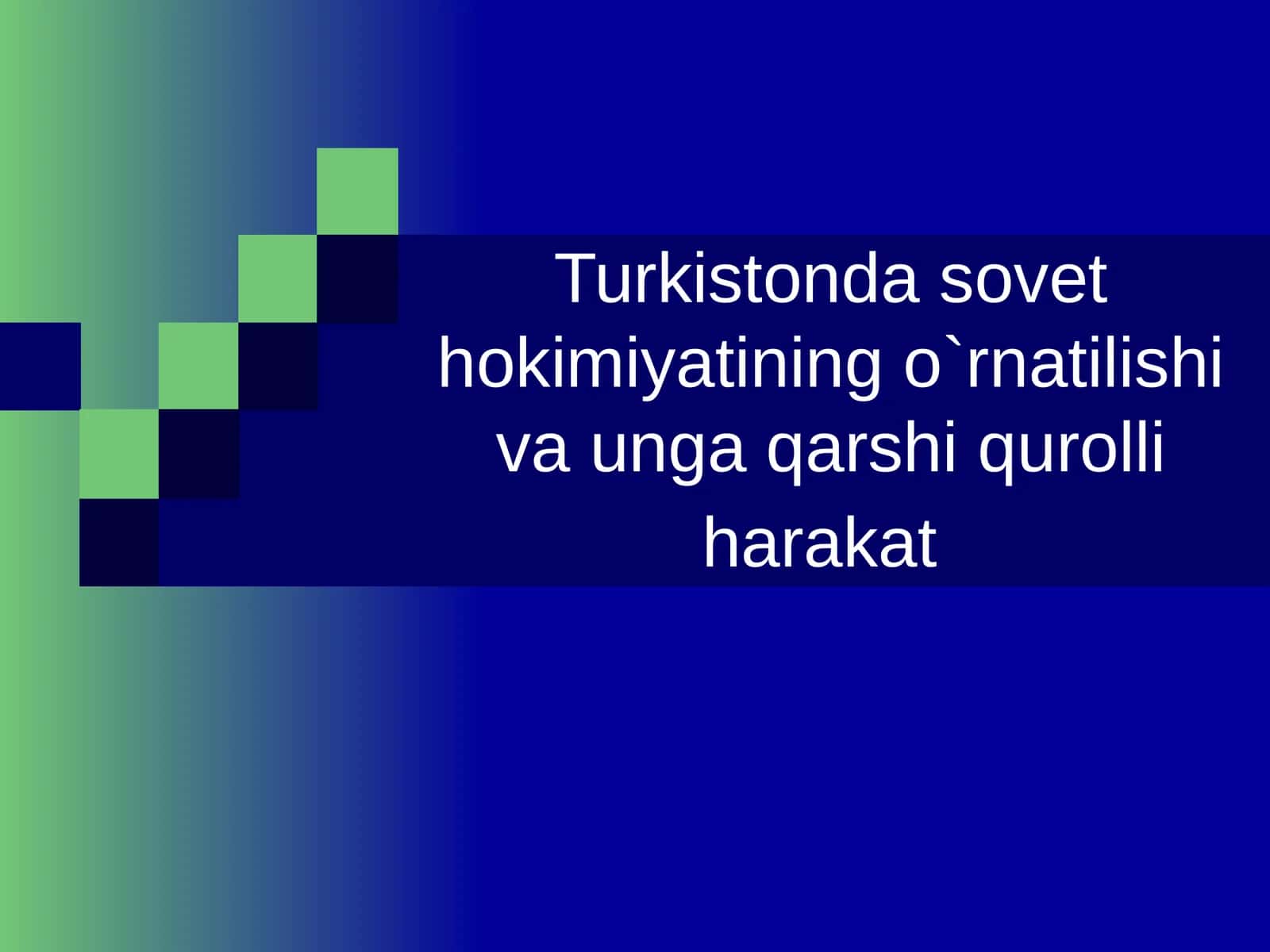 1917 yilgi fevral inqilobi va Turkiston 1