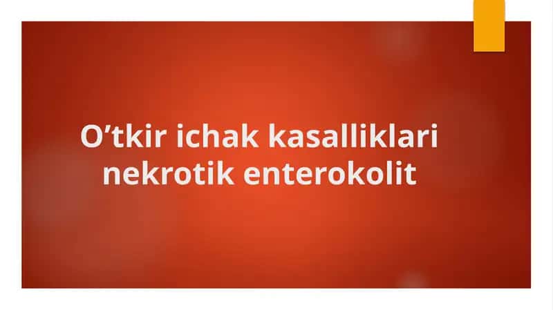 O’tkirichakkasalliklarinekrotikenterokolit 1