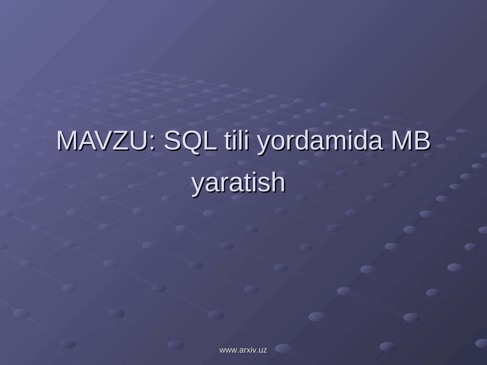 MBBT asosiy xususiyatlari 1