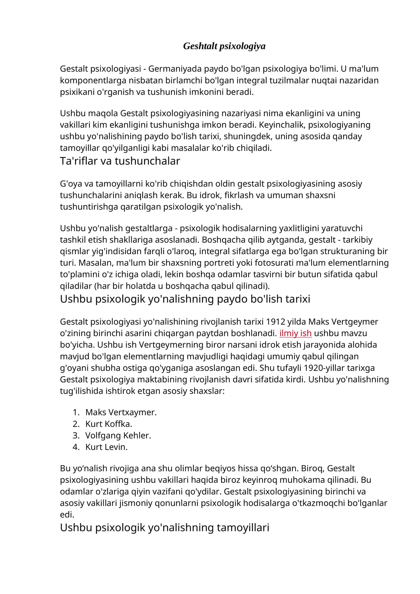 Gestalt psixologiyasi 1