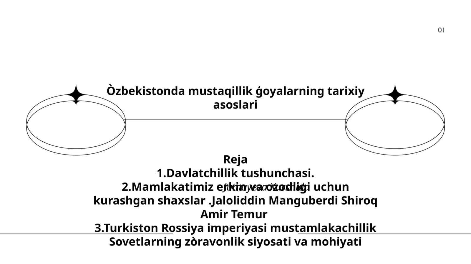 Òzbekistonda Mustaqillik Ģoyalarning Tarixiy Asoslari 1
