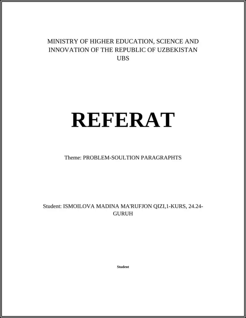 Air Pollution and Its Reduction 1