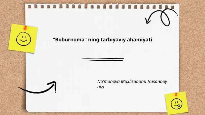 Boburnoma 1