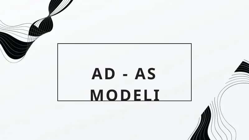AD - AS MODELI 1