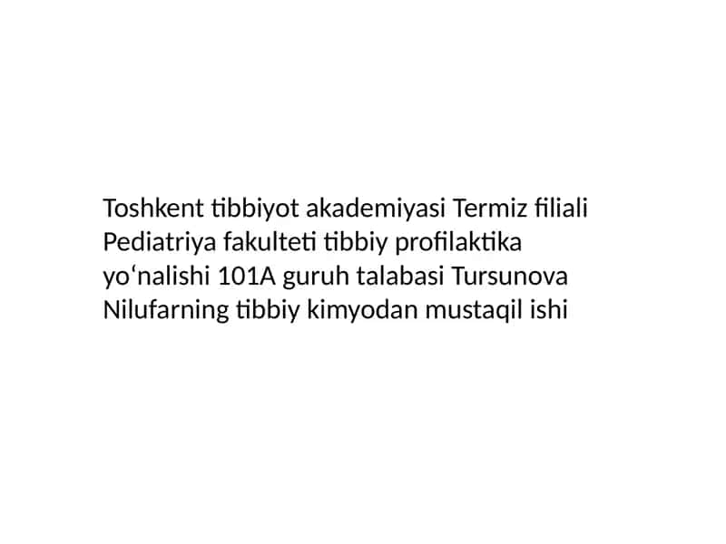 Metabolizm 1