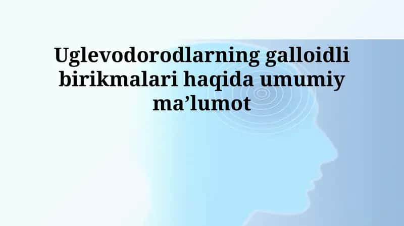 Organohalogenlar 1