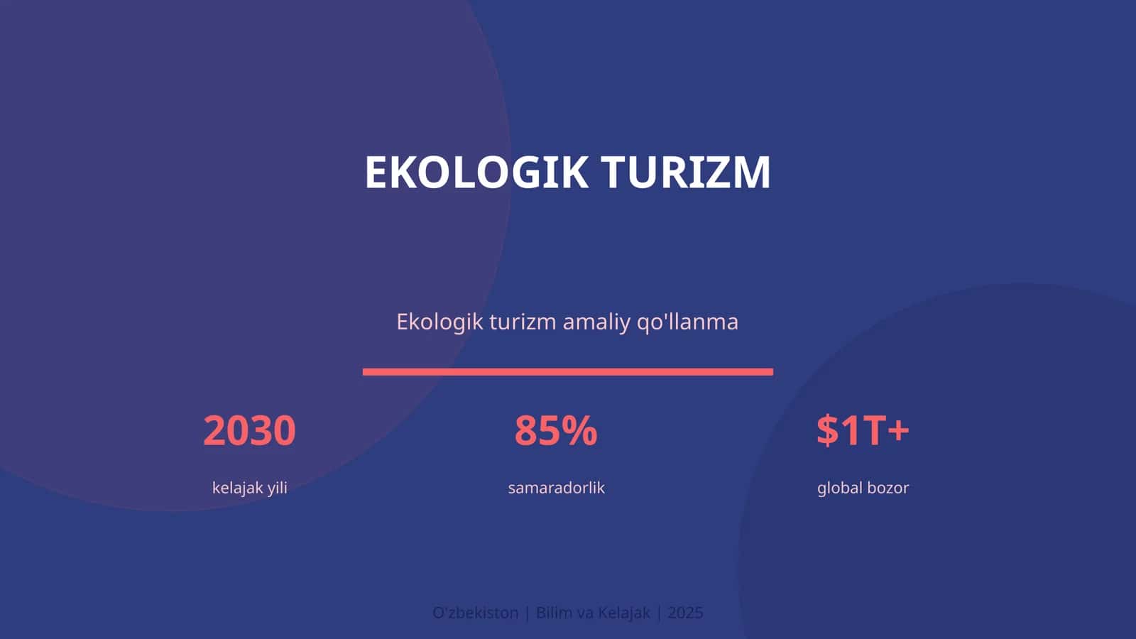 Ekologik turizm 1