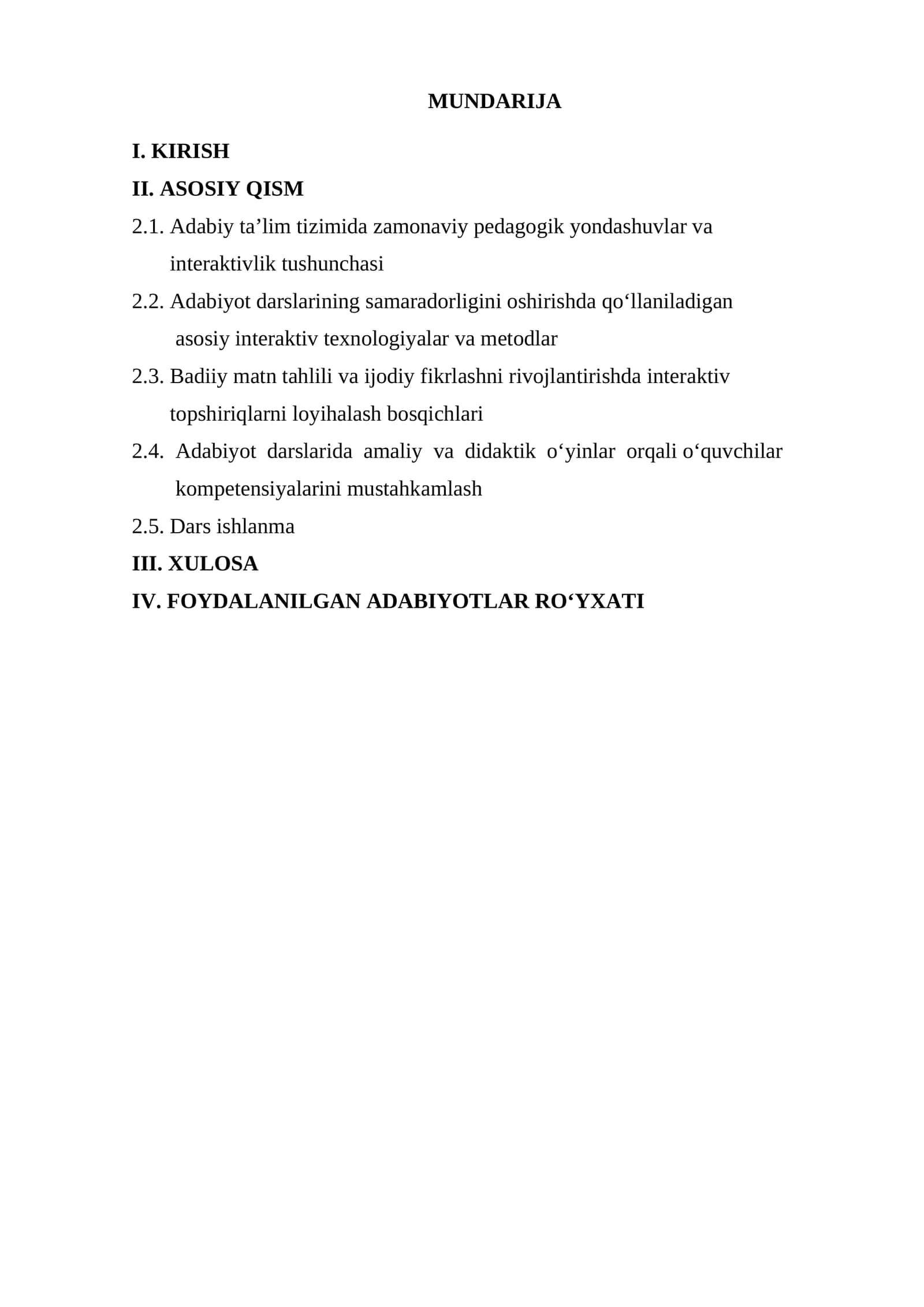 Adabiy ta'limda interaktiv texnologiyalarning nazariy asoslari ma'lumotlari 1