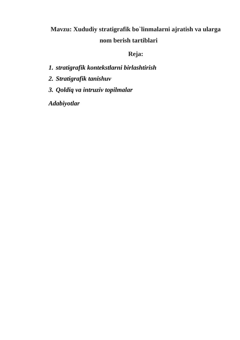 Stratigrafiya 1