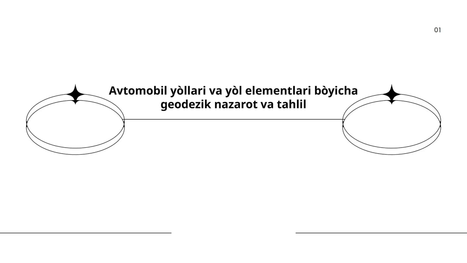 Avtomobil yòllari va yòl elementlari bòyicha geodezik nazarot va tahlil 1