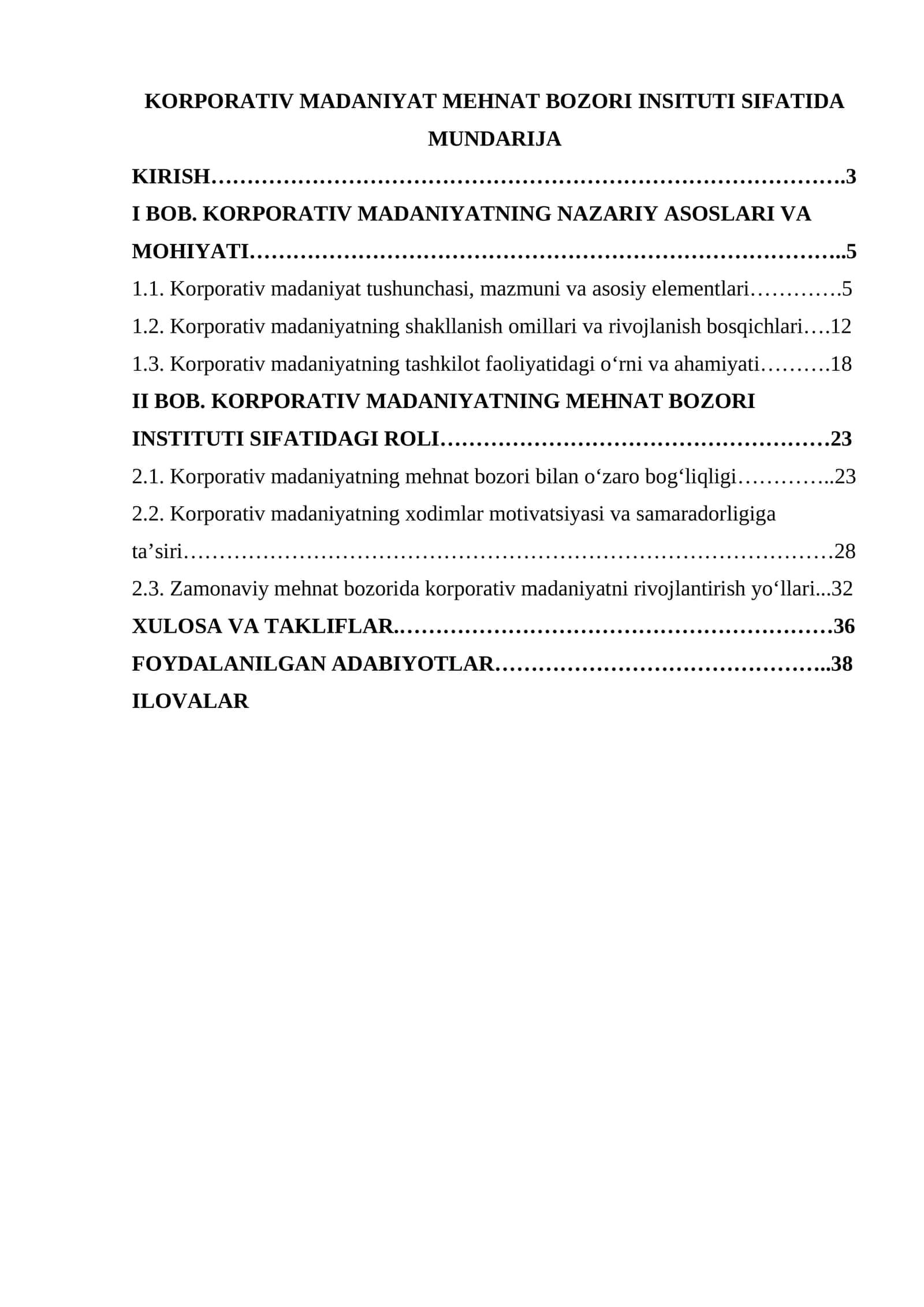 KORPORATIV MADANIYAT MEHNAT BOZORI INSITUTI SIFATIDA 1