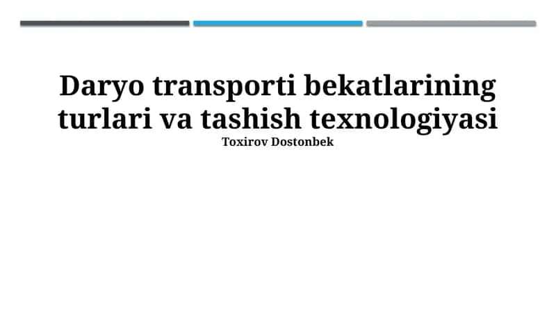 Konteyner terminallari 1