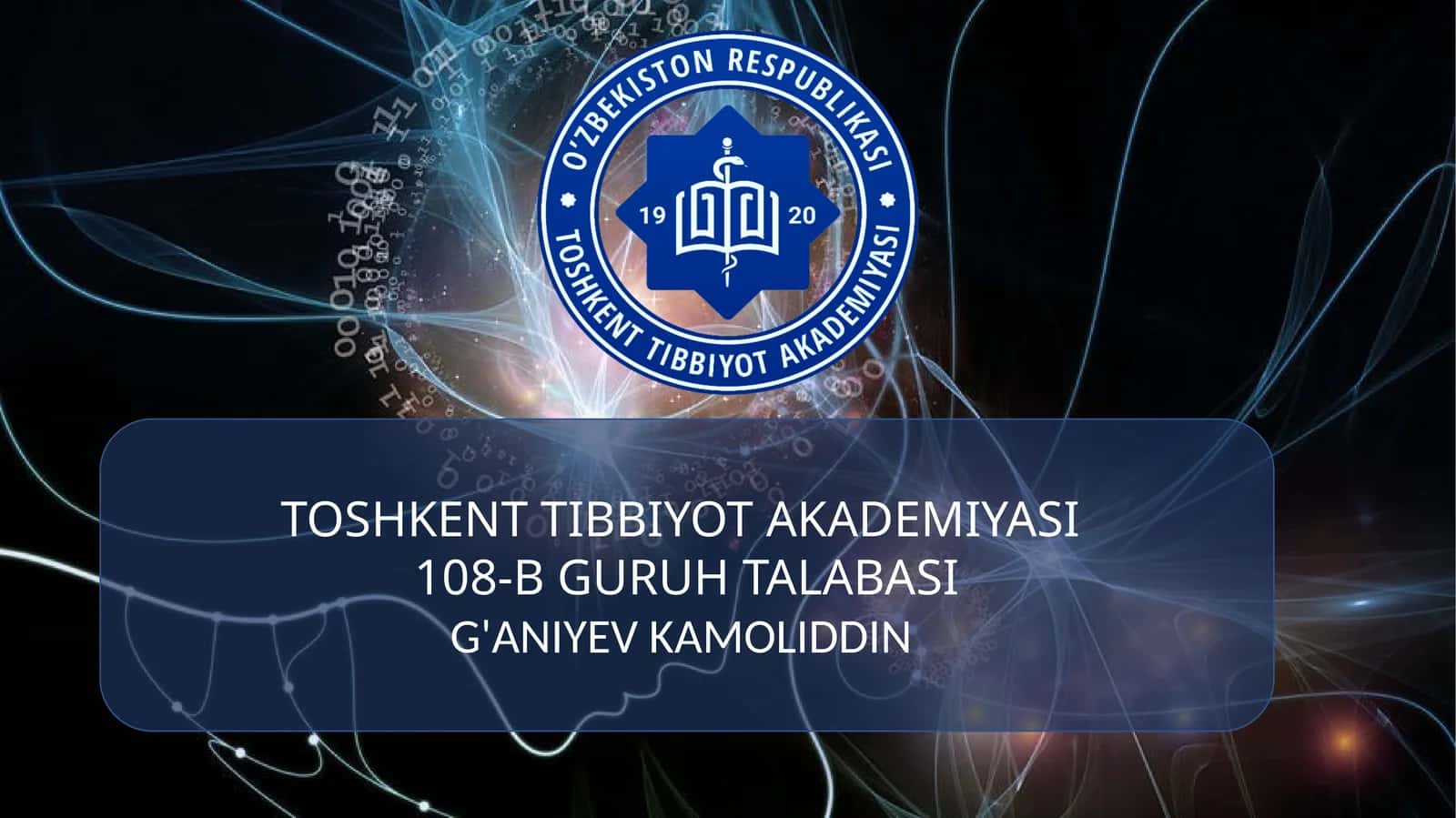 SUN’IYINTELLEKT VA NEYRON TARMOQLARI 1
