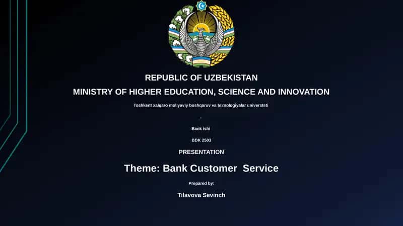 Bank Customer Service 1
