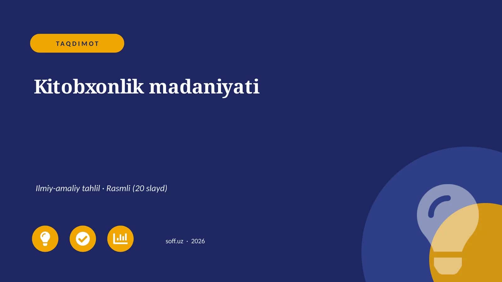 Kitobxonlik madaniyati Ilmiy-amaliy tahlil 1
