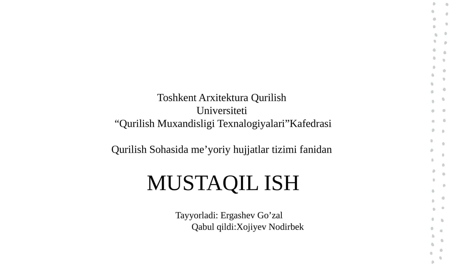 Mamuriy boshidora ofis ilmiy tadqiqot va loyiha tashkilotlari muassasalari 1