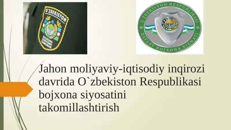 O`zbekiston Respublikasi Bojxonasiyosatini takomillashtirish 1