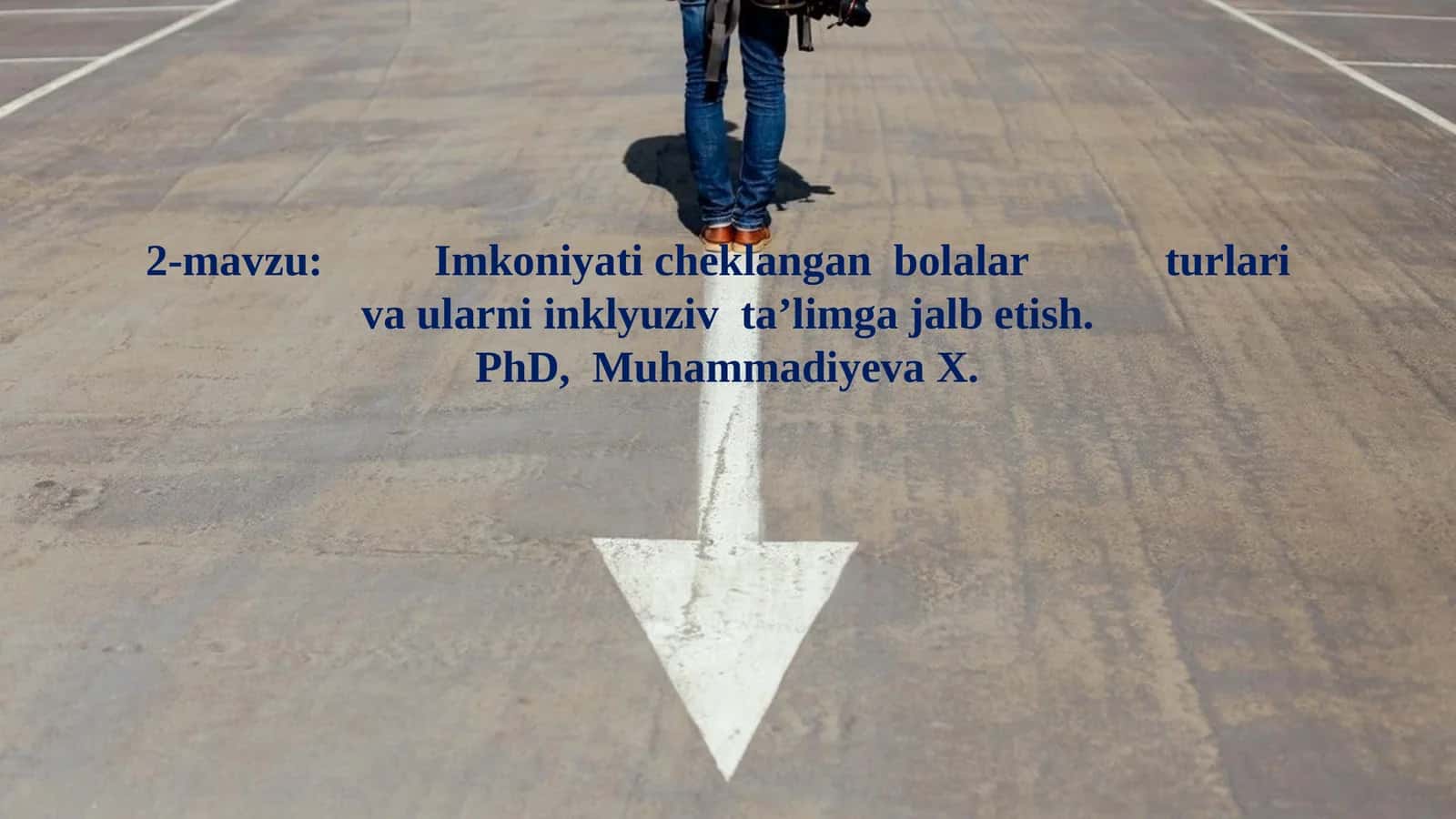 Inklyuziv ta’limda imkoniyati cheklangan bolalar turlari va ularni inklyuziv ta’limga jalb etish 1