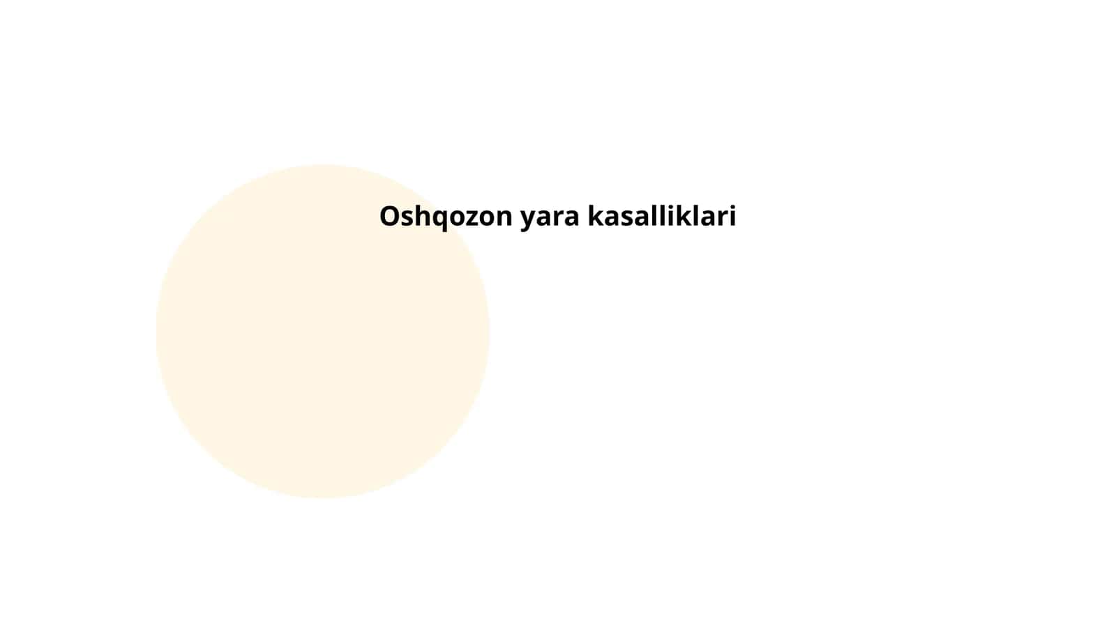 Oshqozon yara kasalliklari 1
