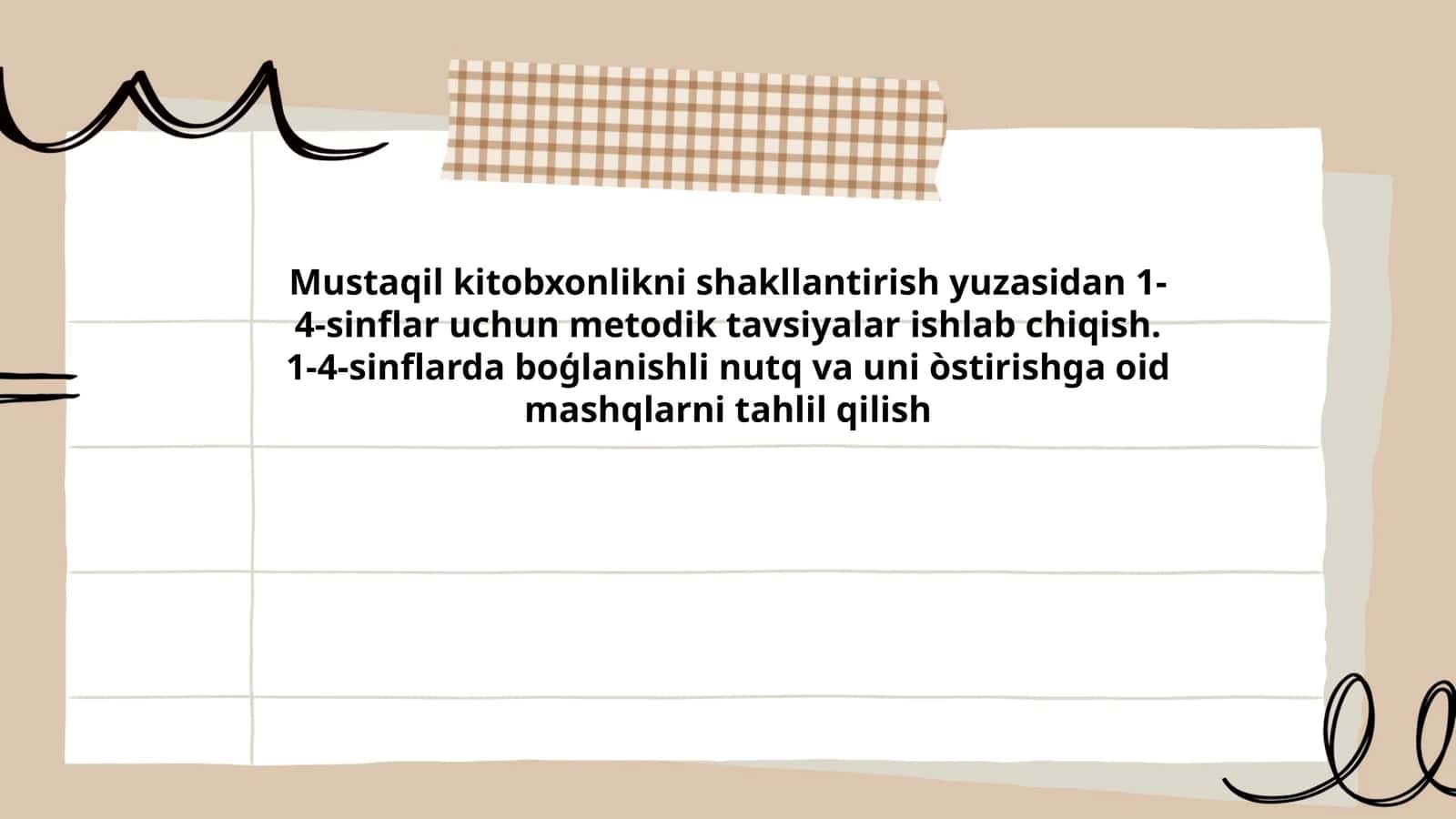 1-4-sinflar uchun Mustaqil kitobxonlik metodikalari 1