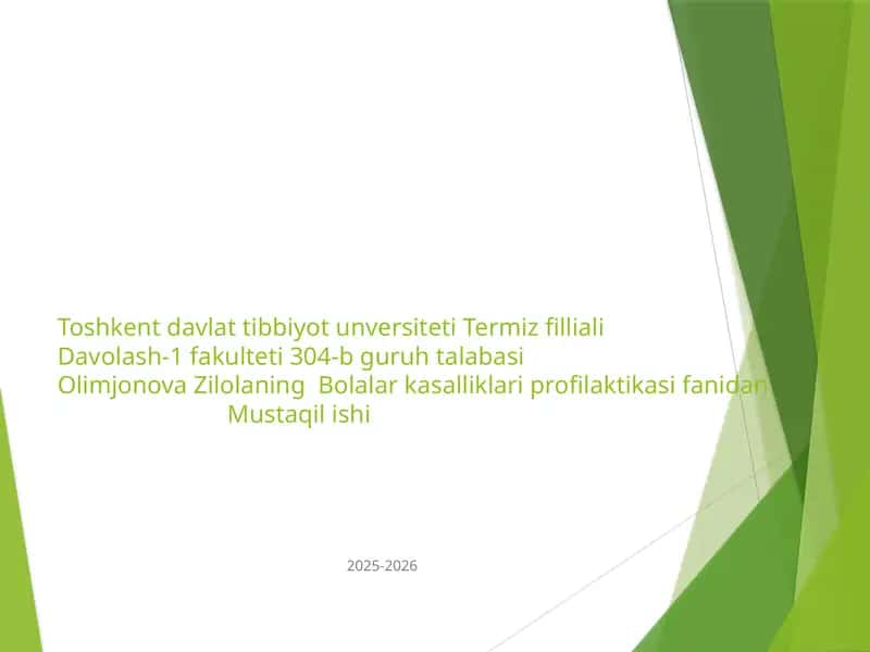 mustaqil ish 1