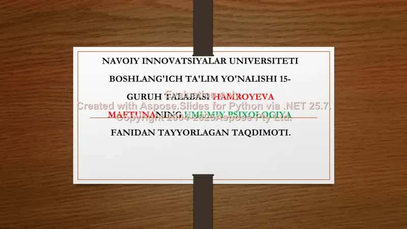 Kichik maktab yoshidagi bolaning maktabga moslashishi muammosi 1