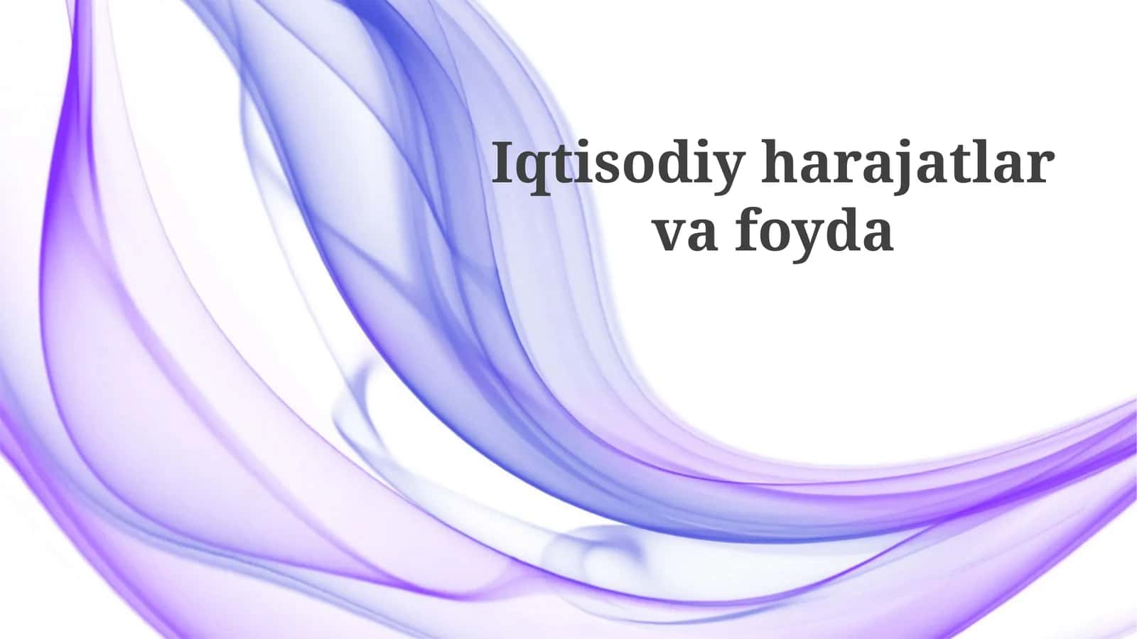 Moliyaviy oqibatlar 1