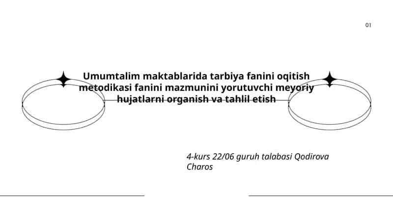 Tarbiya fanini oqitish metodikasi 1
