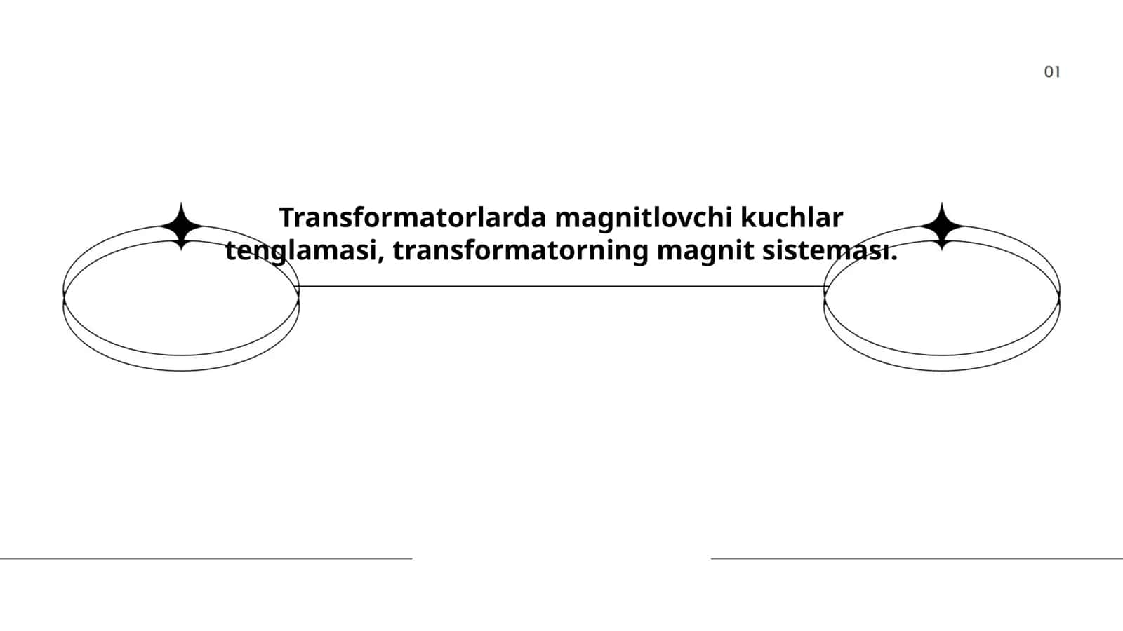 Transformatorlarda magnitlovchi kuchlar tenglamasi 1
