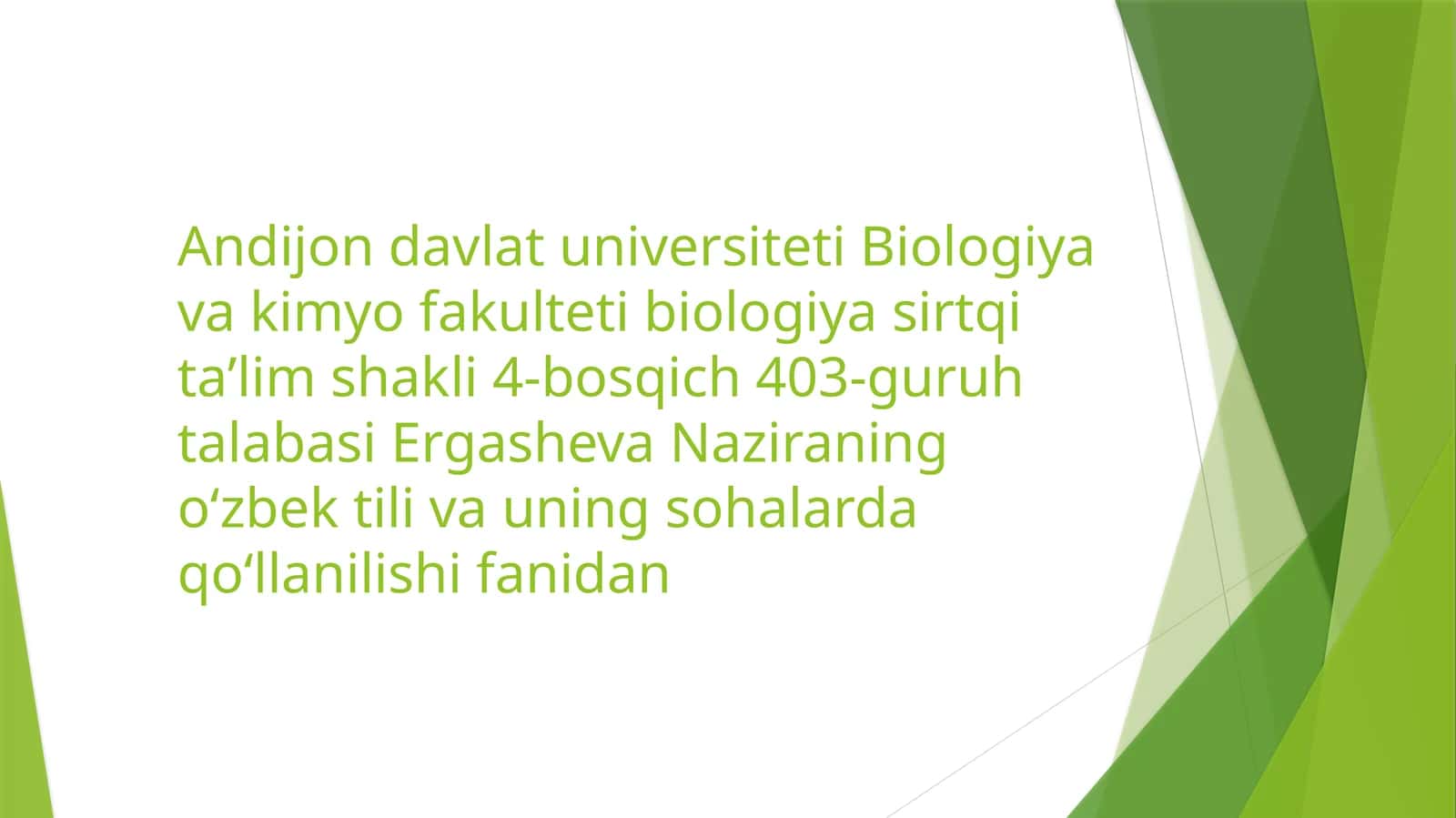 Biologiya faniga oid atama va kalitsoʻzlar 1