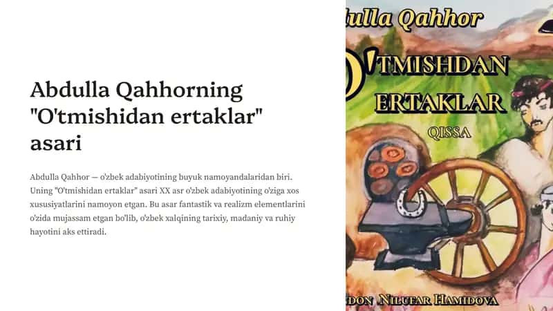 O'tmishidan Ertaklar 1