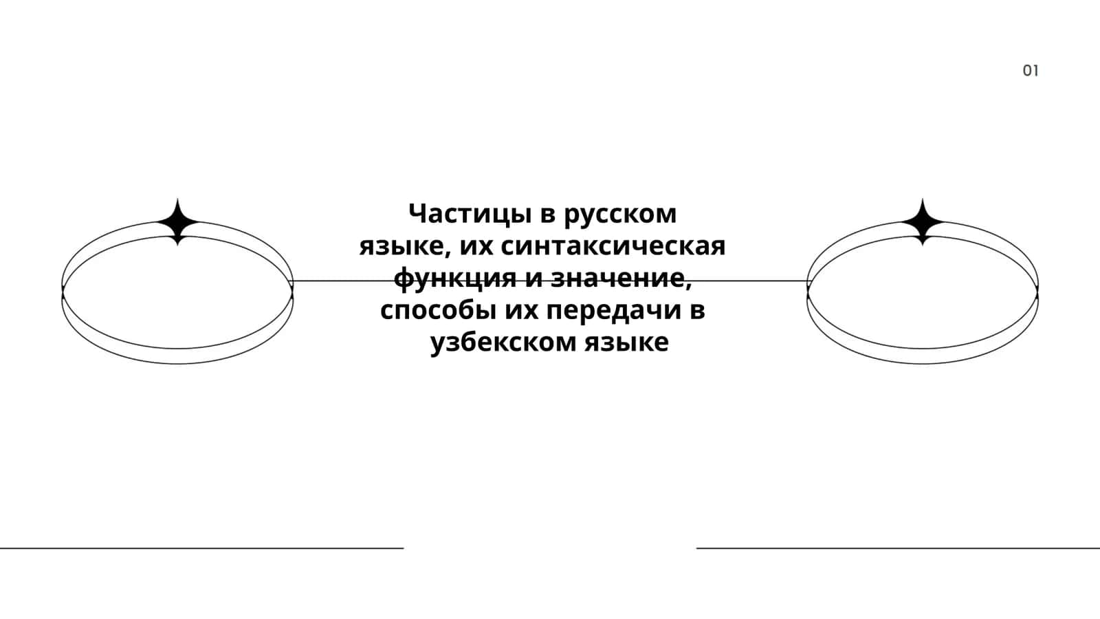 Частицы в русском языке, их синтаксическая функция 1