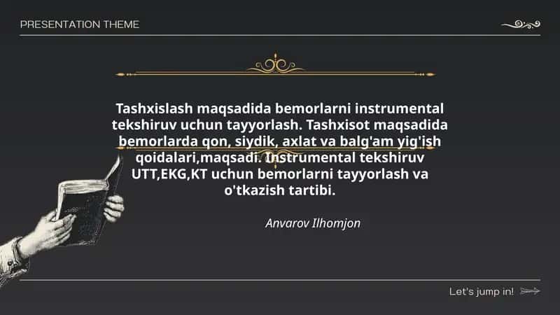 Tashxislash va instrumental tekshiruv 1