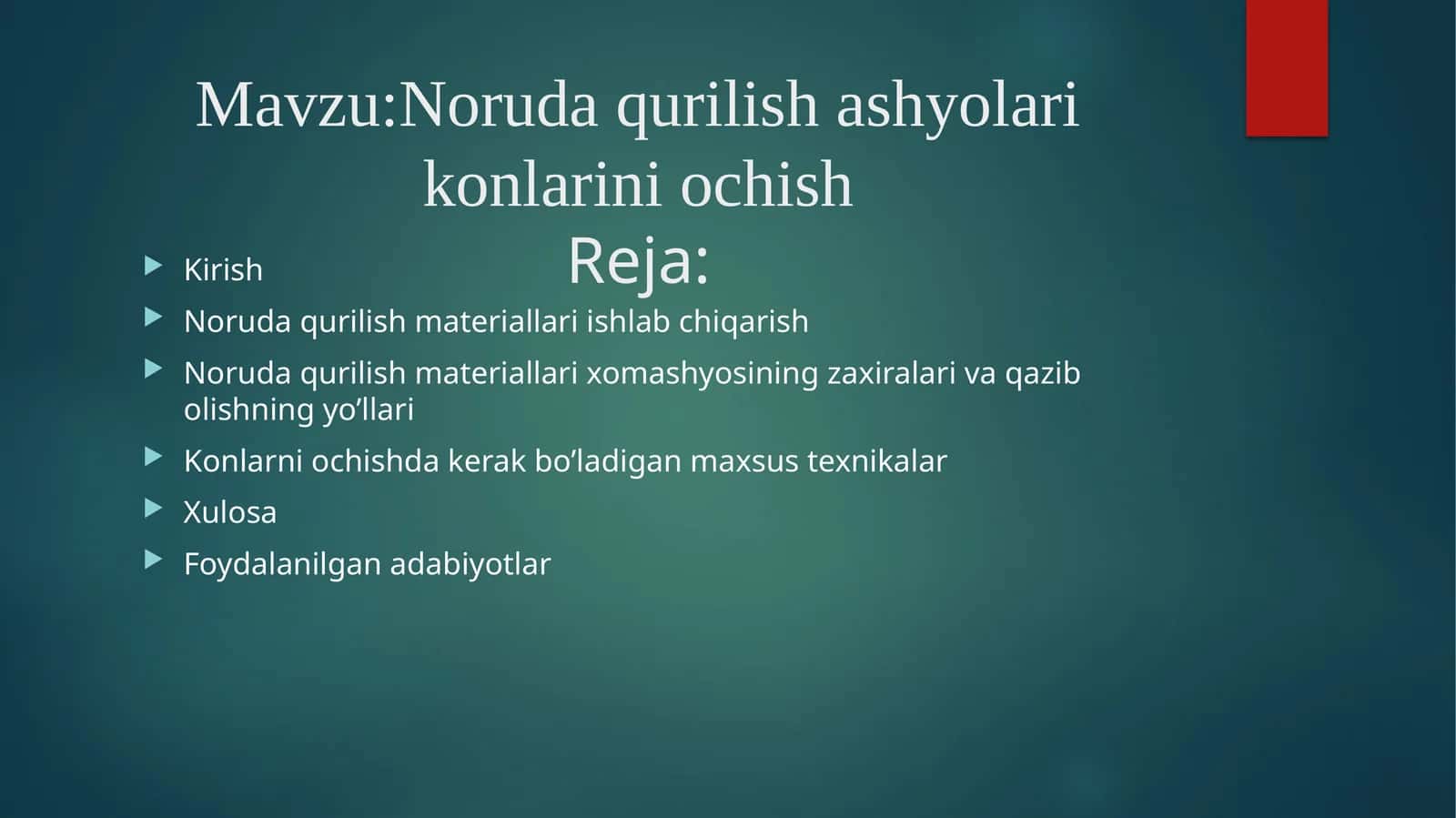Noruda qurilish materiallari 1