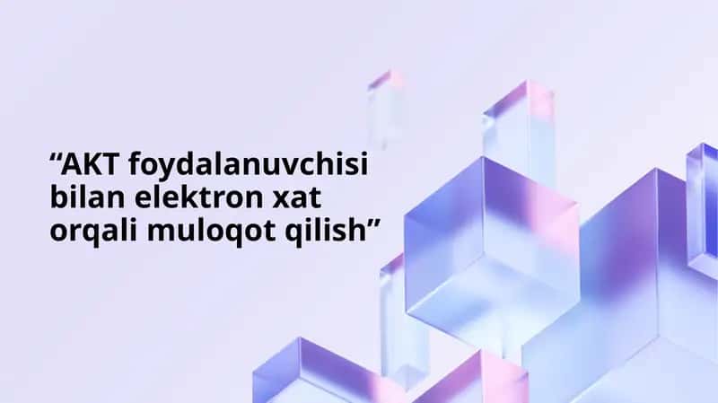 Elektron xat orqali muloqot 1