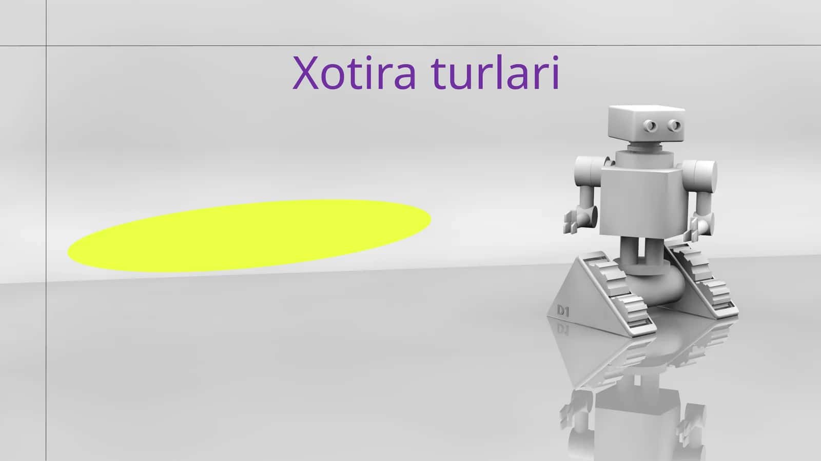 Xotira qurilmalari: turlari va ishlash prinsipi 1