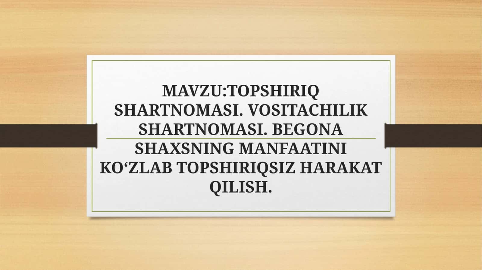 TOPSHIRIQ SHARTNOMASI 1